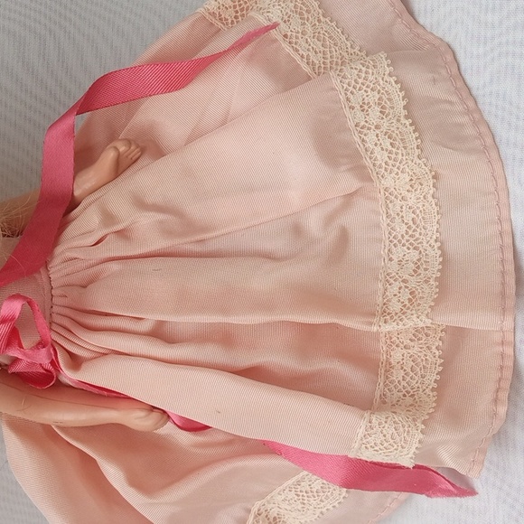 Collectible Vintage Storybook Doll Plastic Sleepy Eyes Pink #3 - Picture 5 of 14